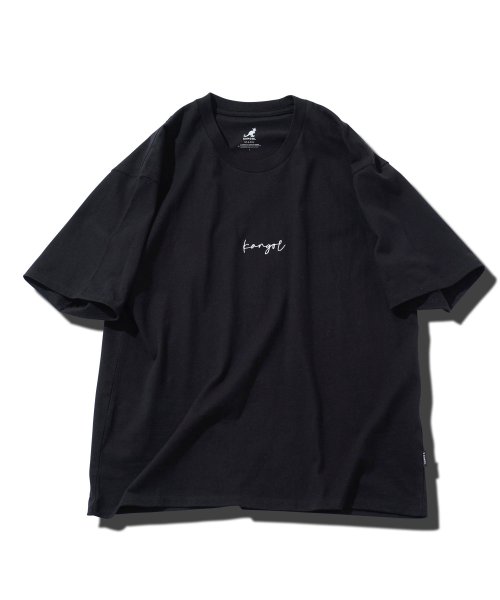 JIGGYS SHOP(ジギーズショップ)/KANGOL(カンゴール)刺繍ロゴTシャツ / Tシャツ クルーネック メンズ ブランド 半袖 半袖Tシャツ ティーシャツ 刺繍/img04