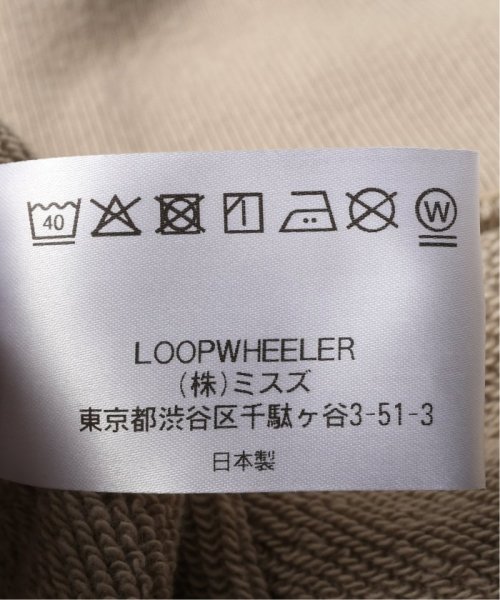 EDIFICE(エディフィス)/【LOOPWHEELER for LOWERCASE】ライトツリウラケ ルーズフィットスウェット/img53