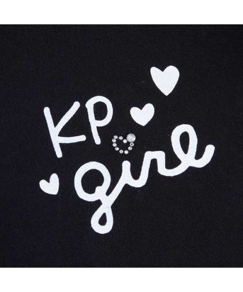 KP(ケーピー)/KPBOY(ケーピーボーイ)ロゴモチーフのドット柄フリル半袖ワンピース(130)/img06
