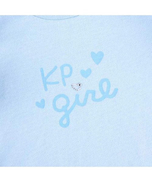 KP(ケーピー)/KPBOY(ケーピーボーイ)ロゴモチーフのドット柄フリル半袖ワンピース(140～150)/img02