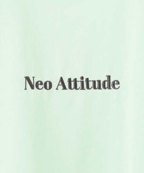 NIJYUSANKU（LARGE SIZE）(２３区（大きいサイズ）)/【洗える】Neo Attitude ロゴTシャツ/img19