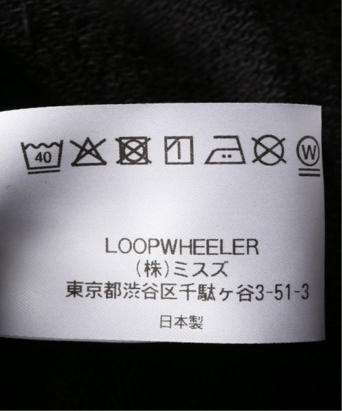 EDIFICE(エディフィス)/【LOOPWHEELER for LOWERCASE × POGGYTHEMAN】別注 ジップフーディー/img38
