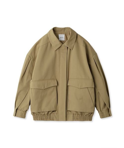 袖ボリュームスウィングブルゾン 予めご了承ください