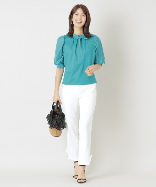 TO BE CHIC(L SIZE)(トゥービーシック Lサイズ)/【L】コットンポンチ カットソー/img03