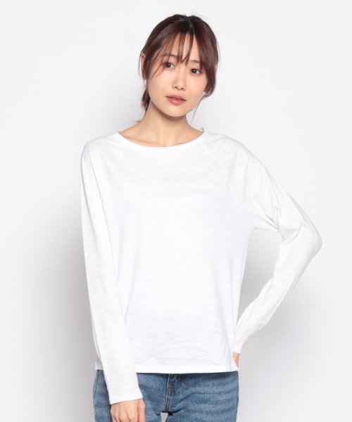 BENETTON (women)(ベネトン（レディース）)/クルーネックラグランスリーブ長袖Tシャツ・カットソー/img12