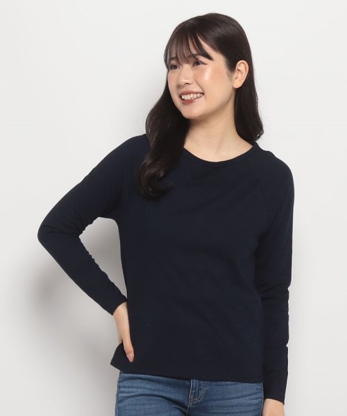 BENETTON (women)(ベネトン（レディース）)/クルーネックラグランスリーブ長袖Tシャツ・カットソー/img20