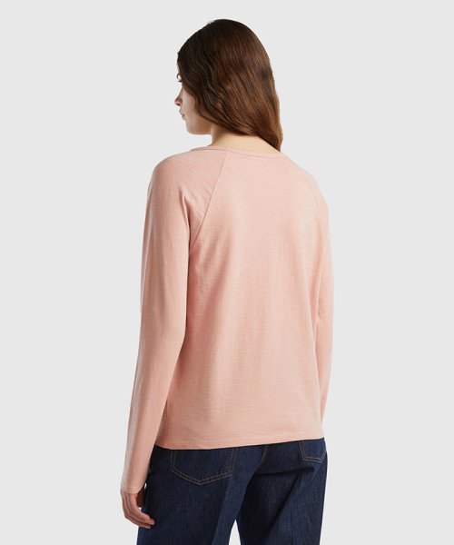 BENETTON (women)(ベネトン（レディース）)/クルーネックラグランスリーブ長袖Tシャツ・カットソー/img25