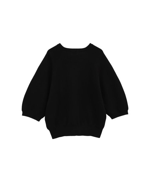 MANOF(マノフ)/CURVE SLEEVE KNIT TOPS/img01