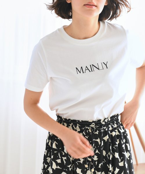 Honeys(ハニーズ)/ロゴＴシャツ トップス Tシャツ レディース 半袖 ロゴ 大人 おしゃれ きれいめ /img05