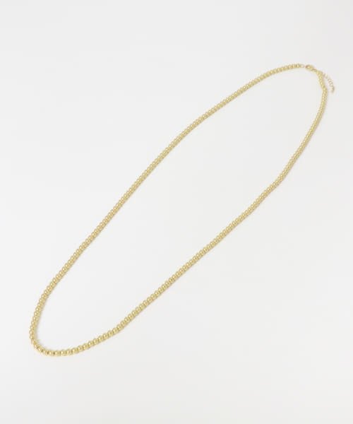 ロングボールチェーンネックレス 人気・おすすめ｜使いやすい・旅行におすすめ セール中 全国発送 即出荷モデル