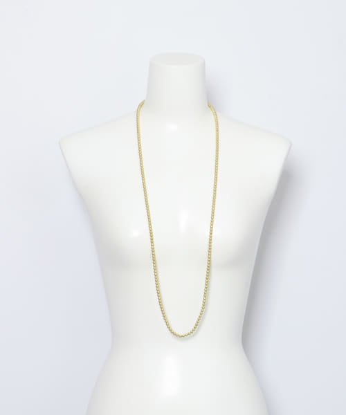 ロングボールチェーンネックレス 人気・おすすめ｜使いやすい・旅行におすすめ セール中 全国発送 即出荷モデル