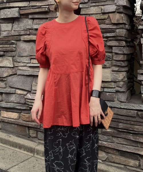 【BAGMATI】レザーコンビミニショルダーバッグ 