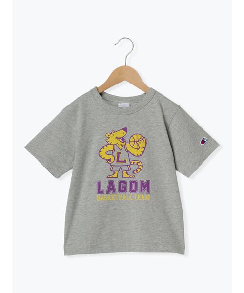 Samansa Mos2 Lagom(サマンサモスモス ラーゴム)/【Champion別注】アニマルプリントTシャツ/img01