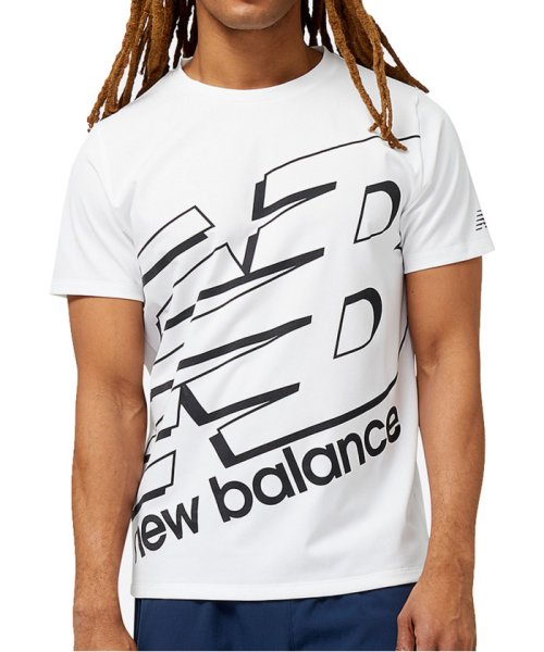 new balance(ニューバランス)/new　balance ニューバランス ビッグロゴ ショートスリーブTシャツ AMT31078/img04