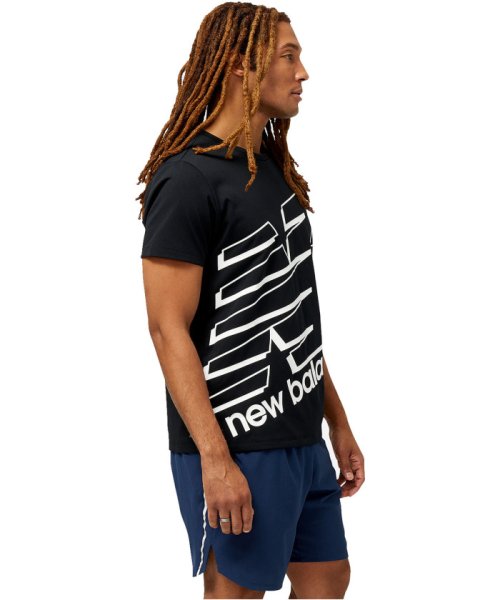 new balance(ニューバランス)/new　balance ニューバランス ビッグロゴ ショートスリーブTシャツ AMT31078/img05