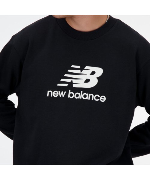 new balance(ニューバランス)/new　balance ニューバランス Sport Essentials Stacked Logo スウェットクルー MT415/img09