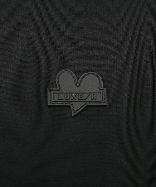 LUXSTYLE(ラグスタイル)/LUXE/R(ラグジュ)ロゴプリントハイネック半袖Tシャツ/Tシャツ メンズ 半袖 ハイネック モックネック ゴルフウェア ロゴ プリント/img18