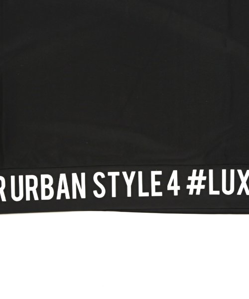 LUXSTYLE(ラグスタイル)/LUXE/R(ラグジュ)ロゴプリントハイネック半袖Tシャツ/Tシャツ メンズ 半袖 ハイネック モックネック ゴルフウェア ロゴ プリント/img21