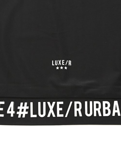 LUXSTYLE(ラグスタイル)/LUXE/R(ラグジュ)ロゴプリントハイネック半袖Tシャツ/Tシャツ メンズ 半袖 ハイネック モックネック ゴルフウェア ロゴ プリント/img23