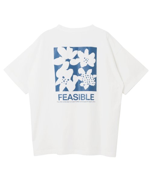 ANME(アンメ)/前後ロゴ入り フラワープリント 半袖 Tシャツ/img53