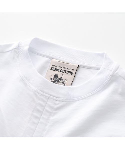 Semicouture(セミクチュール)/Semicouture 半袖 Tシャツ Y4SJ02 ショート丈/img11