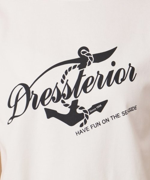 DRESSTERIOR(ドレステリア)/マリンロゴプリントTシャツ/img15