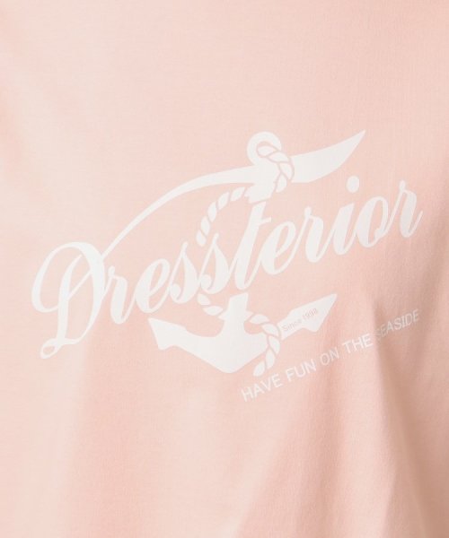 DRESSTERIOR(ドレステリア)/マリンロゴプリントTシャツ/img16