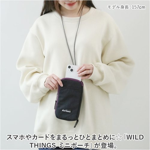 BACKYARD FAMILY(バックヤードファミリー)/WILD THINGS ミニポーチ/img02