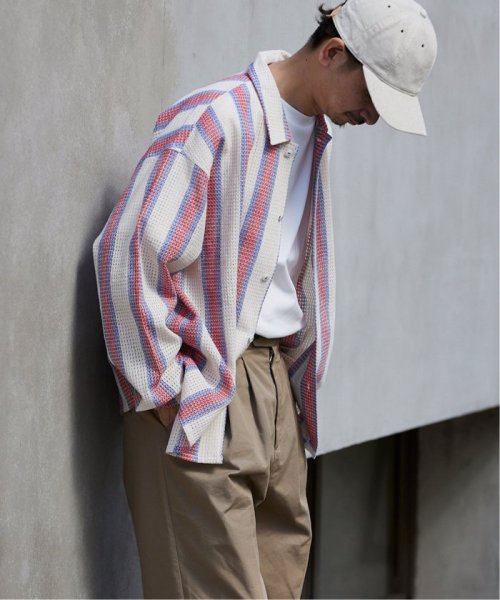 JOURNAL STANDARD relume Men's(ジャーナルスタンダード　レリューム　メンズ)/INDIA COTTON クロシェアミ レギュラーシャツ/img32