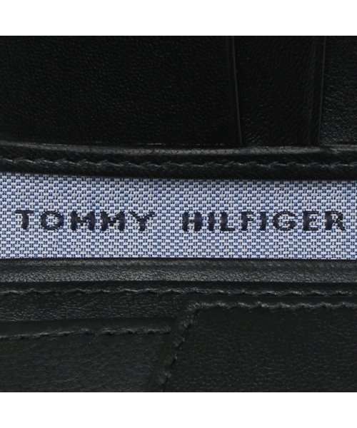 TOMMY HILFIGER(トミーヒルフィガー)/トミーヒルフィガー 二つ折り財布 オックスフォード ブラック メンズ TOMMY HILFIGER 31TL25X003 001/img08