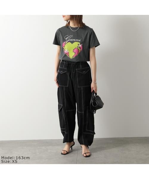GANNI(ガニー)/GANNI 半袖 Tシャツ Basic Jersey Relaxed T－Shirt/img02