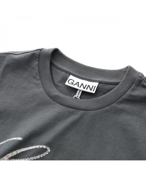 GANNI(ガニー)/GANNI 半袖 Tシャツ Basic Jersey Relaxed T－Shirt/img09