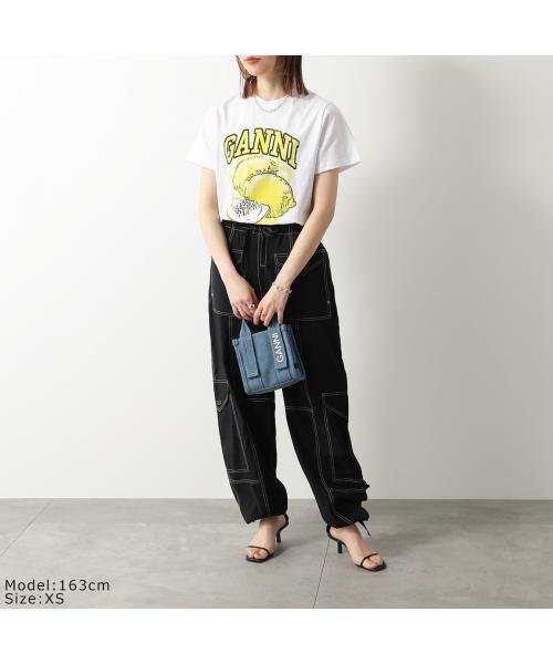 GANNI(ガニー)/GANNI 半袖 Tシャツ Basic jersey Relaxed T－shirt/img02