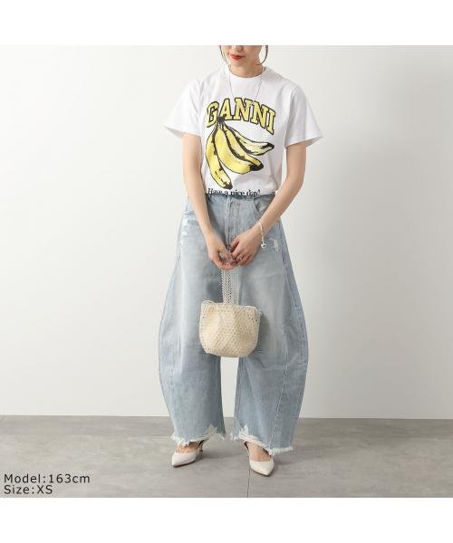 GANNI(ガニー)/GANNI 半袖 Tシャツ Basic jersey Relaxed T－shirt/img05