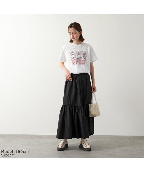GANNI(ガニー)/GANNI 半袖 Tシャツ Basic jersey Relaxed T－shirt/img07