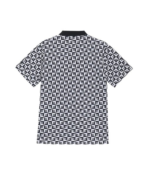 PUMA(プーマ)/メンズ ゴルフ P ストレッチ カノコ モノグラム AOP 半袖 ポロシャツ/img01
