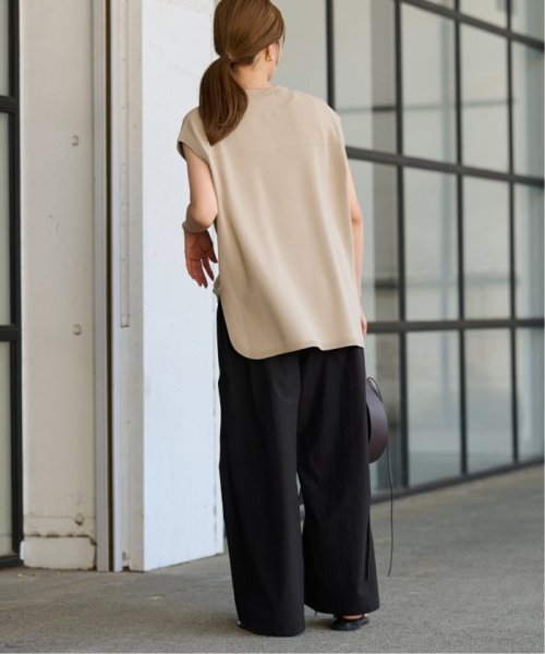 コットンナイロンギャザーワイドパンツ FRAMeWORK