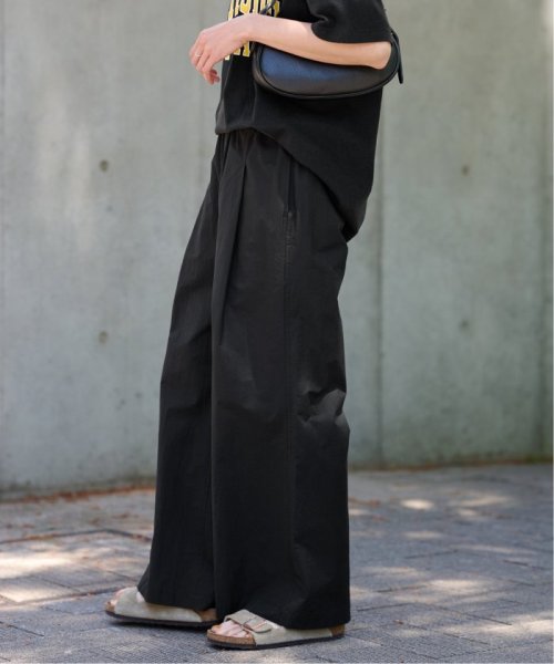 コットンナイロンギャザーワイドパンツ FRAMeWORK