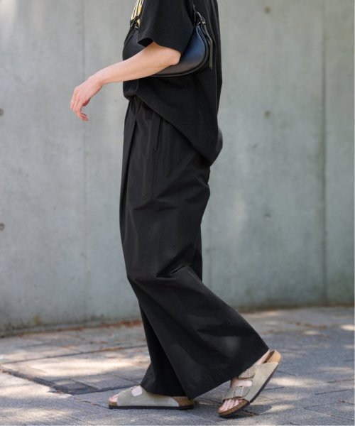コットンナイロンギャザーワイドパンツ FRAMeWORK