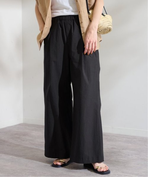 コットンナイロンギャザーワイドパンツ FRAMeWORK