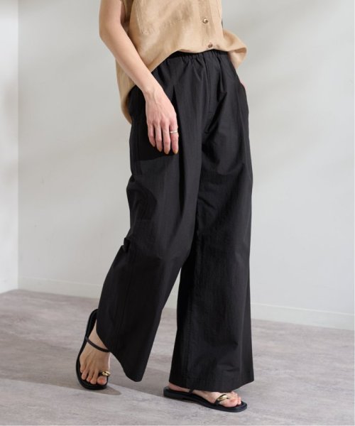 コットンナイロンギャザーワイドパンツ FRAMeWORK