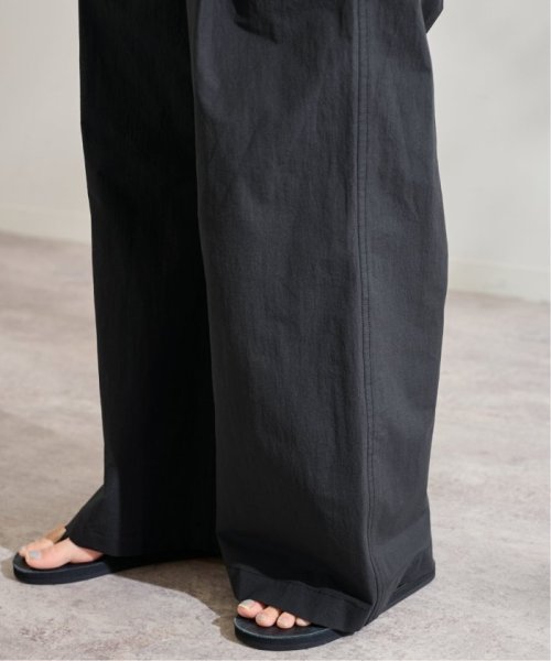 コットンナイロンギャザーワイドパンツ FRAMeWORK