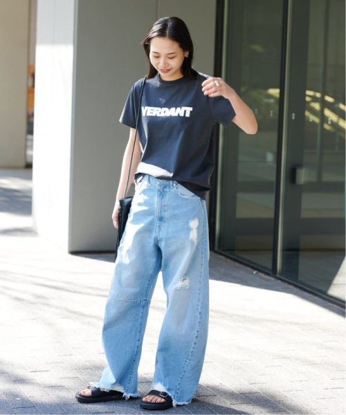 《追加》サイドカーブクラッシュデニム サックスブルー