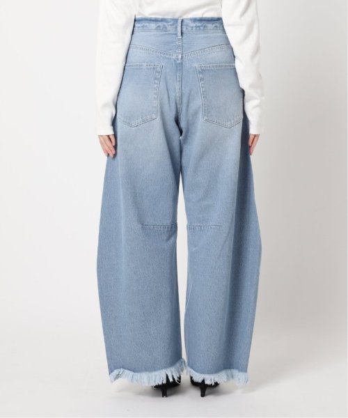 《追加》サイドカーブクラッシュデニム サックスブルー