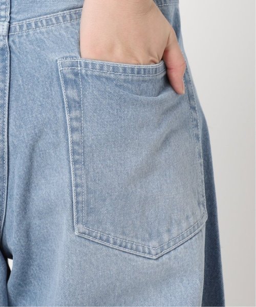 《追加》サイドカーブクラッシュデニム サックスブルー