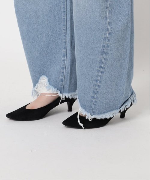 《追加》サイドカーブクラッシュデニム サックスブルー