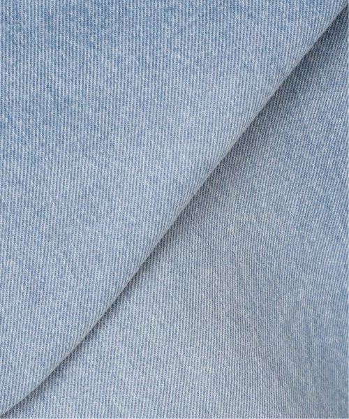 《追加》サイドカーブクラッシュデニム サックスブルー