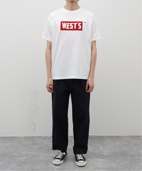 JOURNAL STANDARD(ジャーナルスタンダード)/【WESTOVERALLS / ウェストオーバーオールズ】WESTS BOX LOGO T－SHIRT/img01