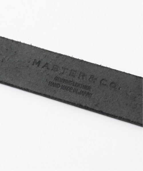 JOURNAL STANDARD(ジャーナルスタンダード)/【MASTER&Co.×JOURNAL STANDARD】別注 BUTTEROLEATHER BELT/img03