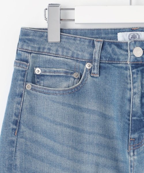 J.PRESS LADIES(J．プレス　レディス)/【洗える】BASIC STRETCH DENIM ボーイフィット パンツ/img28